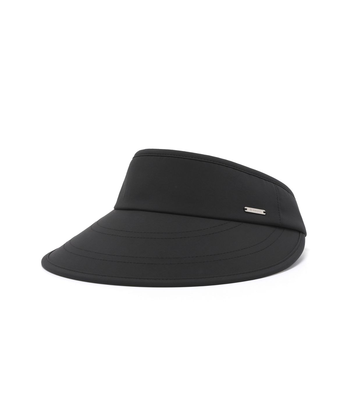 스노우피크 어패럴(SNOWPEAK APPAREL) 경량 타슬란 쿨링 여성 썬캡 (S26MWFSC79) Black