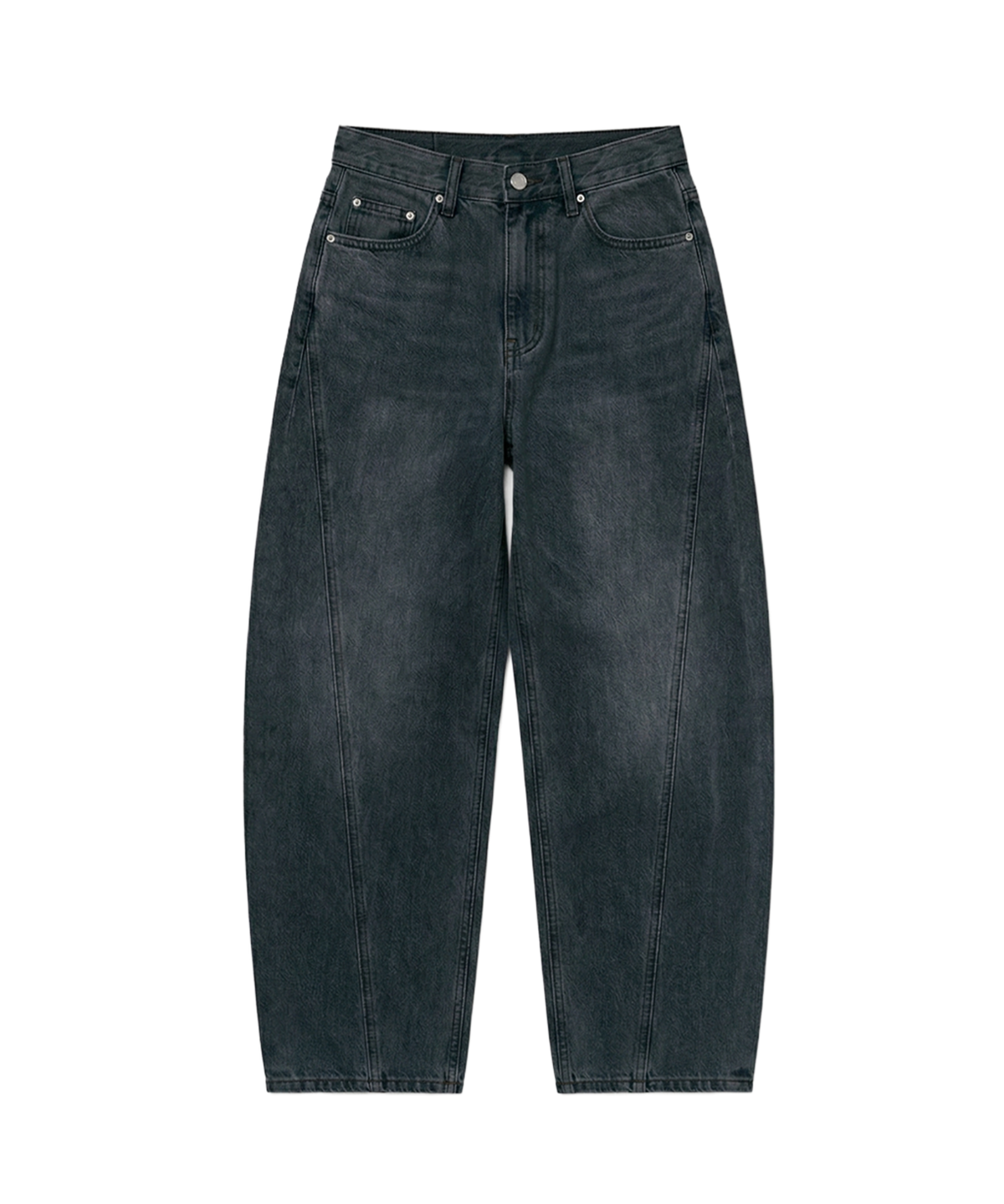오드프레젠트(ODDPRESENT) Side Cut Barrel Jeans