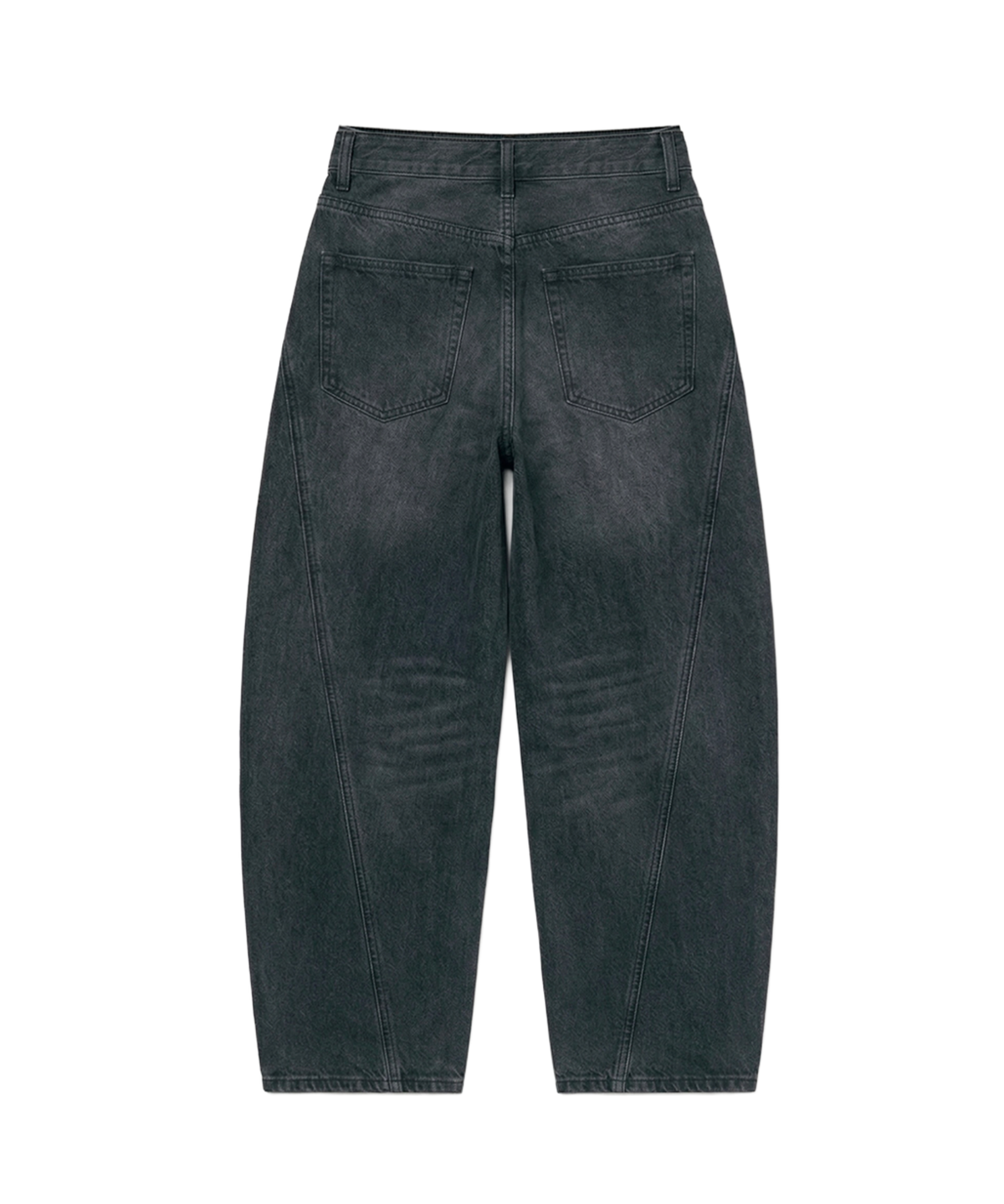 오드프레젠트(ODDPRESENT) Side Cut Barrel Jeans