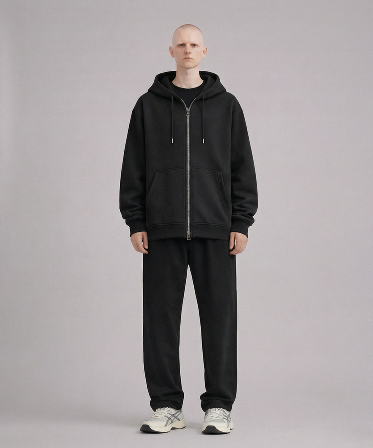 오드프레젠트(ODDPRESENT) Alter Semi-Wide Pants