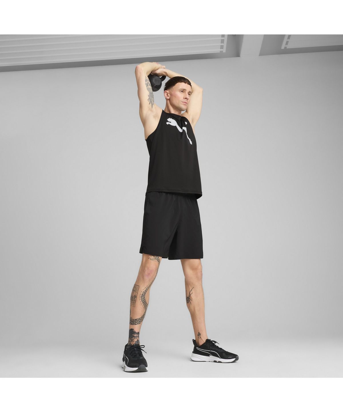 푸마(PUMA) 남성 태드 에센셜 7인치 우븐 쇼츠 M TAD ESSENTIALS 7  Woven Short (52591001)