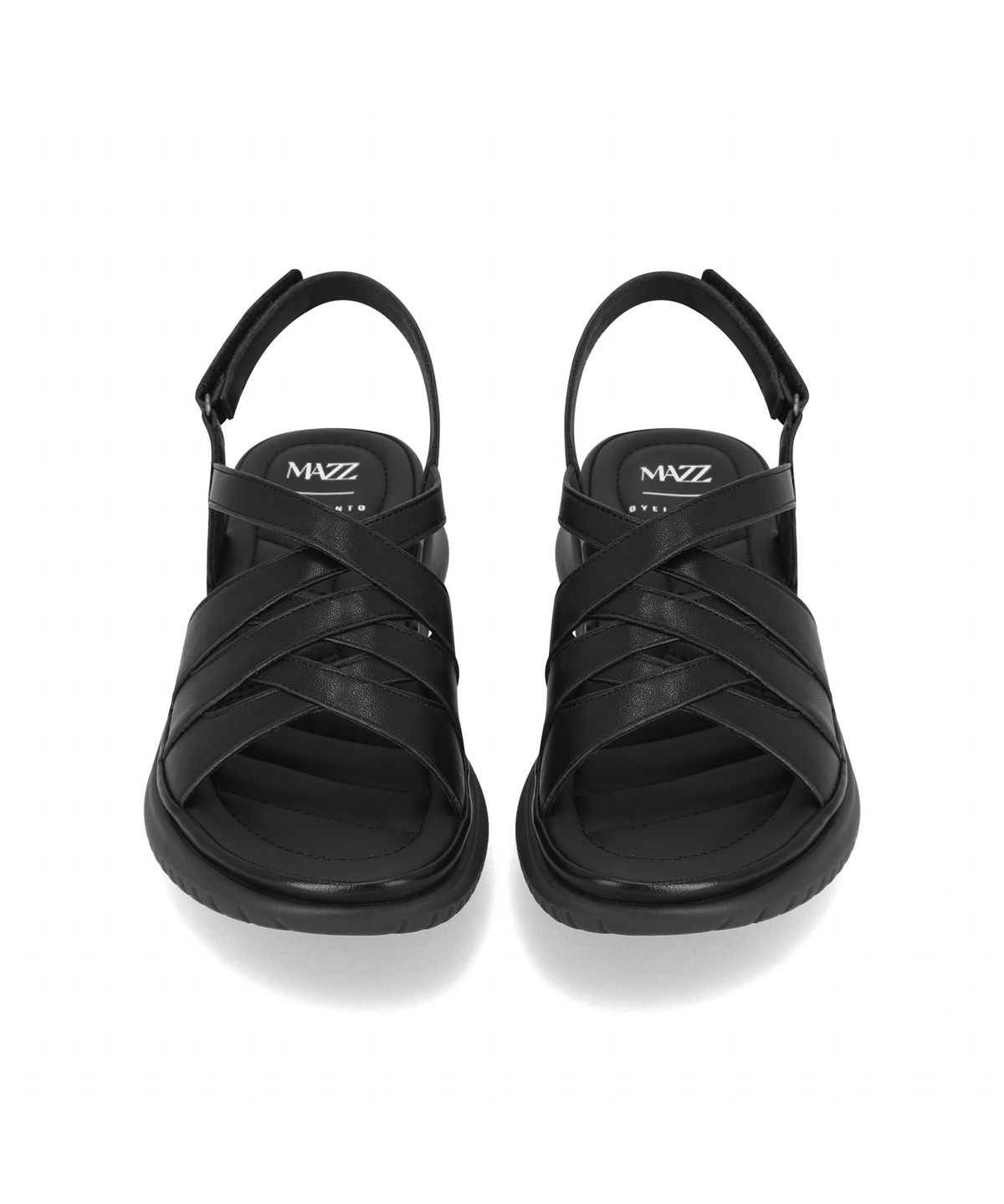 엘칸토(ELCANTO) 마쯔 여성 크로스 와이드 스트랩 컴포트 샌들 3.5cm LCWW27M626