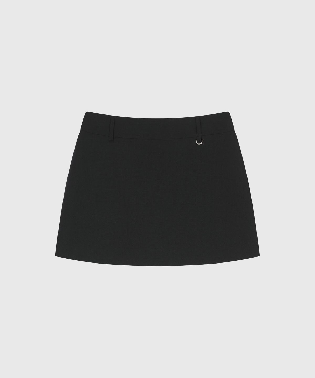 룩캐스트(LOOKAST) 넬리 스커트 팬츠_블랙 / NELLY SKIRT PANTS_BLACK