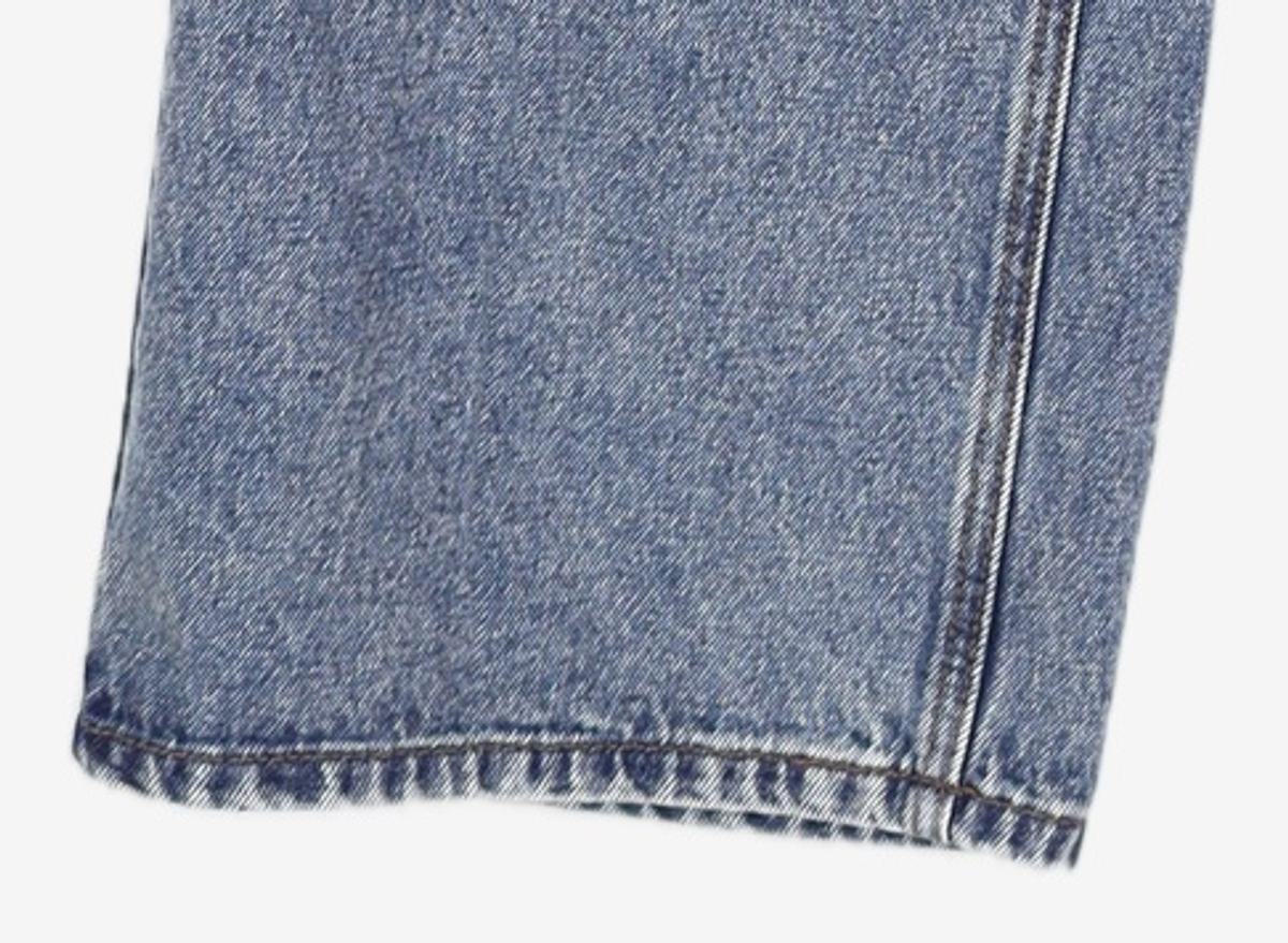 미쏘(MIXXO) 기모 핏업데님 와이드핏_Basic_MIWTJFV50J M