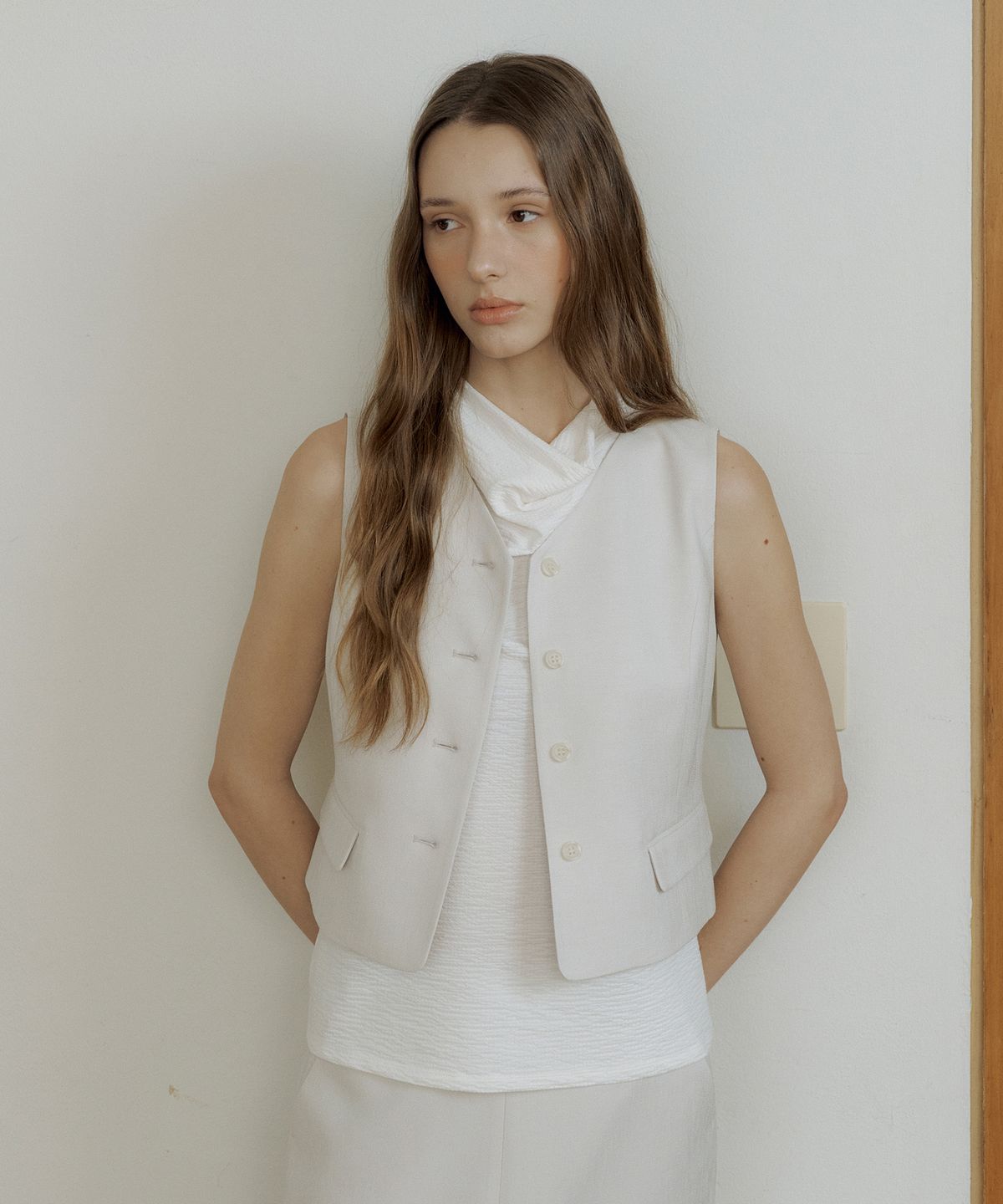 오떼뜨(OCTETTE) CLASSIC SUMMER VEST_2COLOR