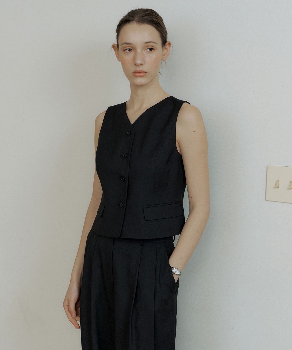 오떼뜨(OCTETTE) CLASSIC SUMMER VEST_2COLOR