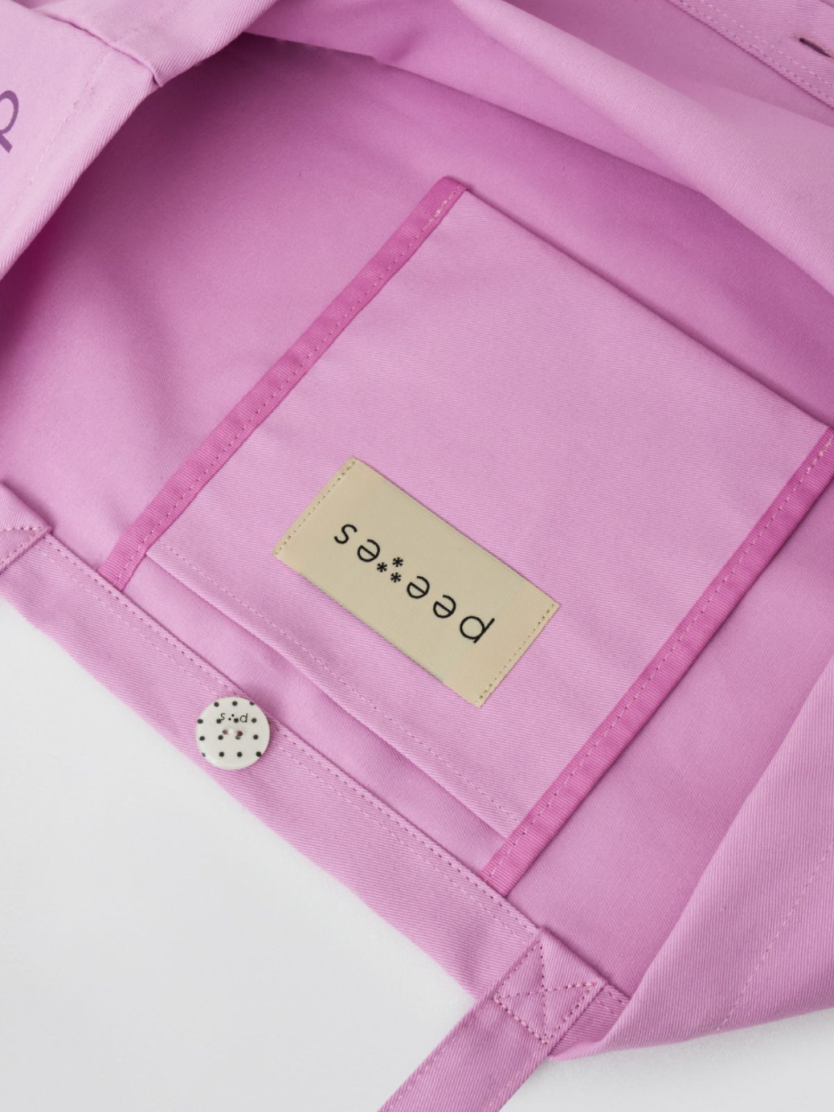피브스피브스(PEEVES PEEVES) PVS Dot Button Bag / Pink Lilac