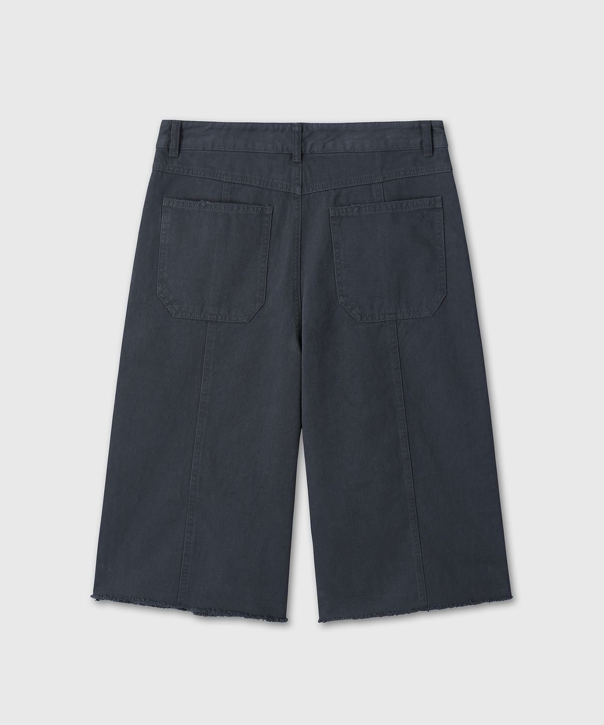 다이브인 우먼(DIVEIN WOMEN) W WASHED COTTON BURMUDA PANTS (NAVY)