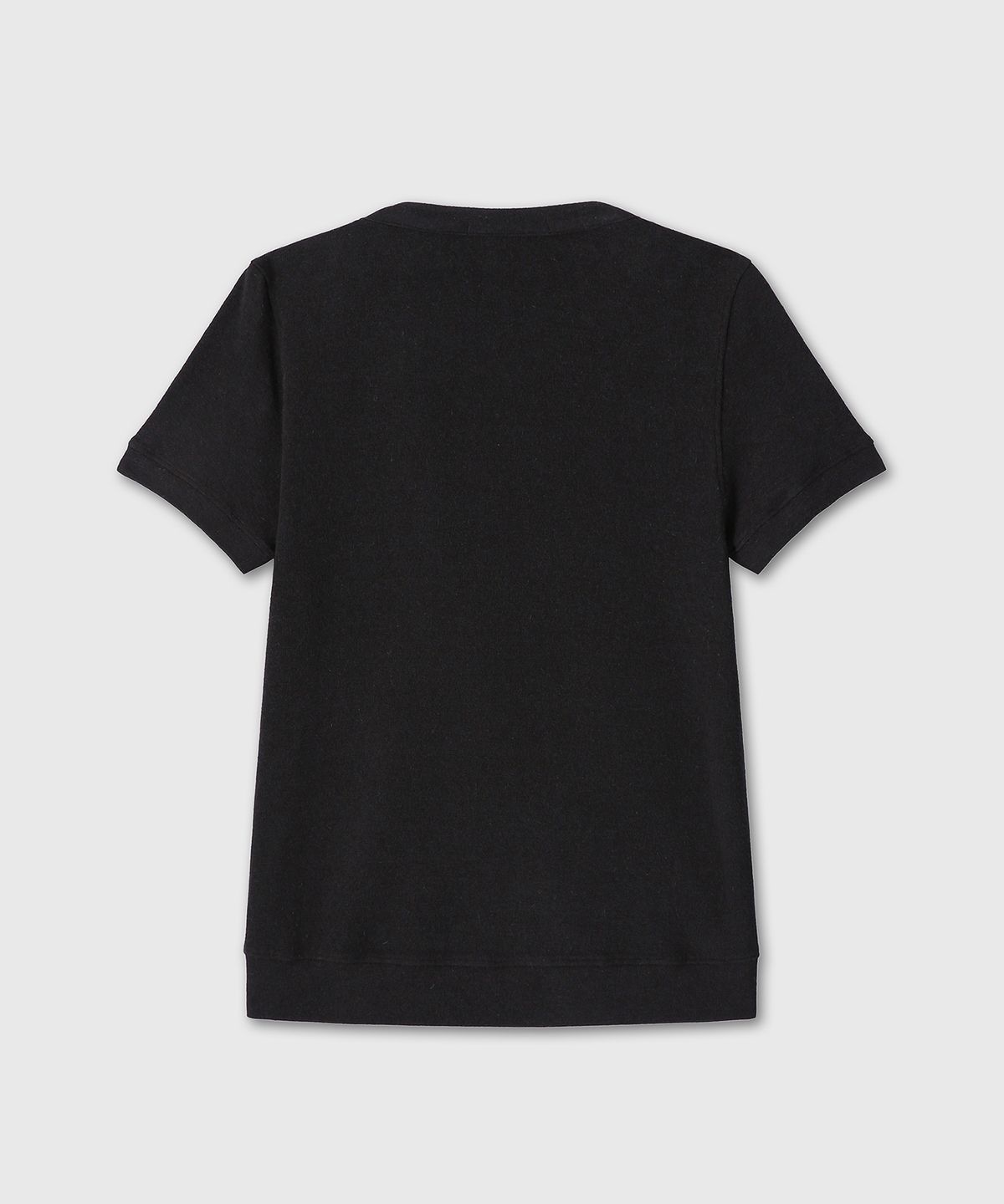 다이브인 우먼(DIVEIN WOMEN) ASYMMETRY COTTON CARDIGAN (BLACK)