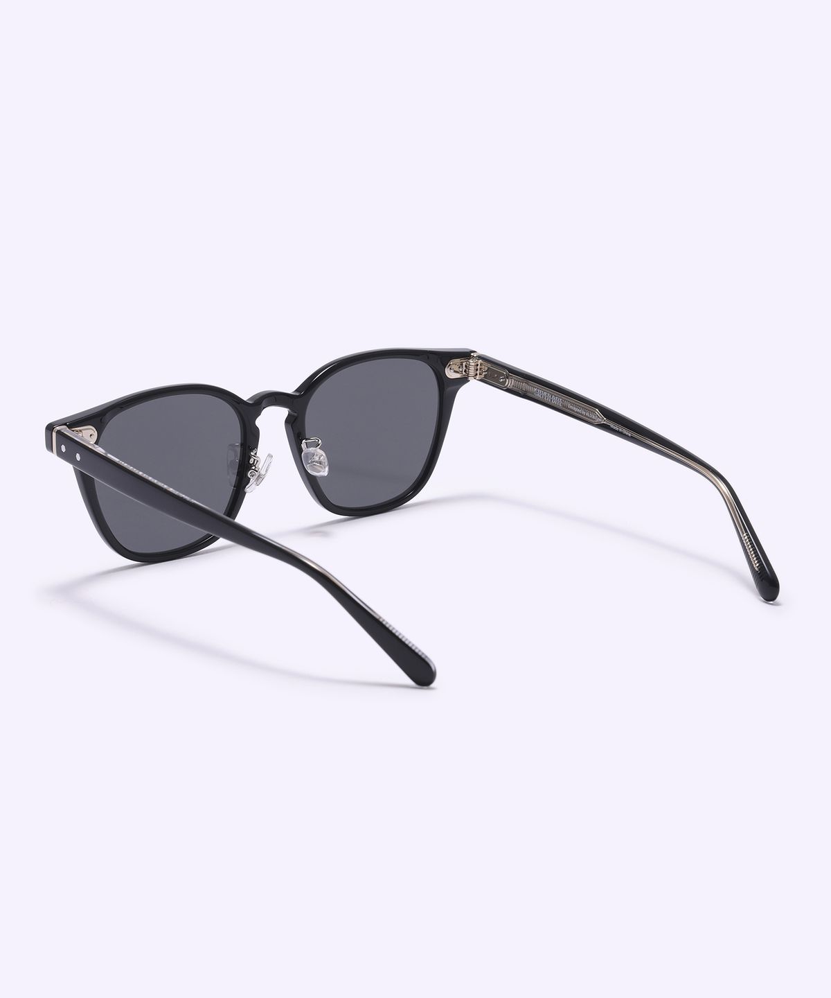 알로아이웨어(ALO EYEWEAR) [SILVERBITE] SBS1601 0920G 아세테이트 스퀘어 블랙 선글라스