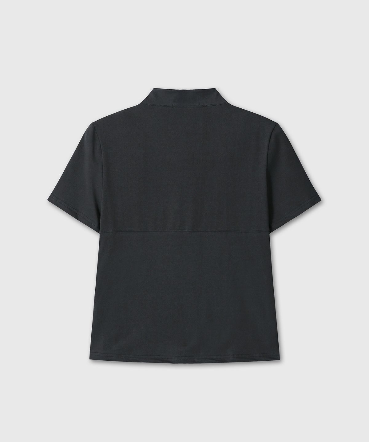 다이브인 우먼(DIVEIN WOMEN) RELAXED SOFT ZIP-UP (BLACK)
