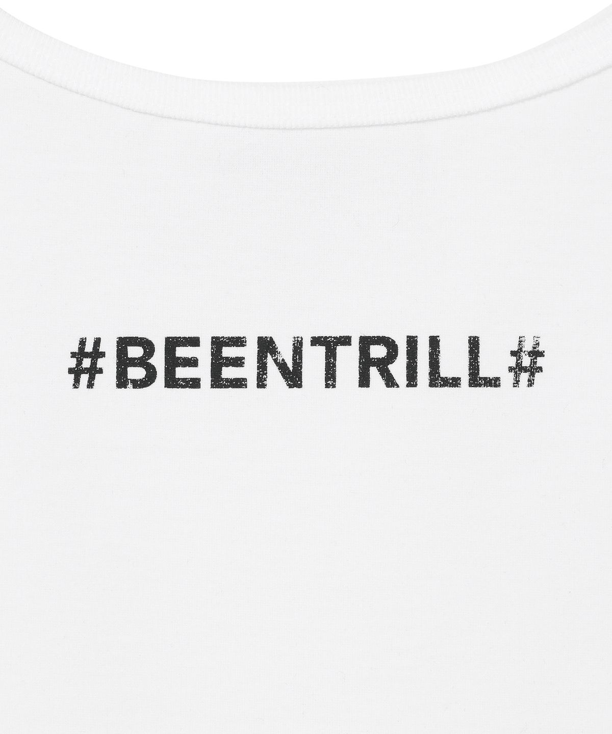 빈트릴(BEENTRILL) 우먼스 에센셜 슬림핏 탱크탑(화이트)