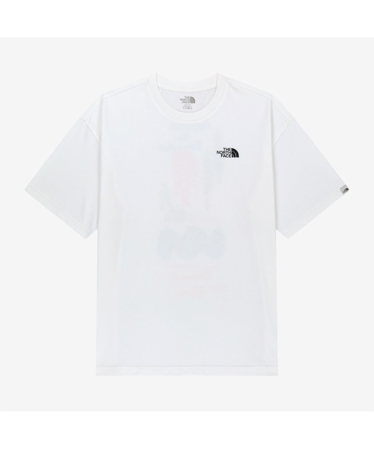 노스페이스(THE NORTH FACE) NT7US11J 액티브 데이 반팔 티 WHITE