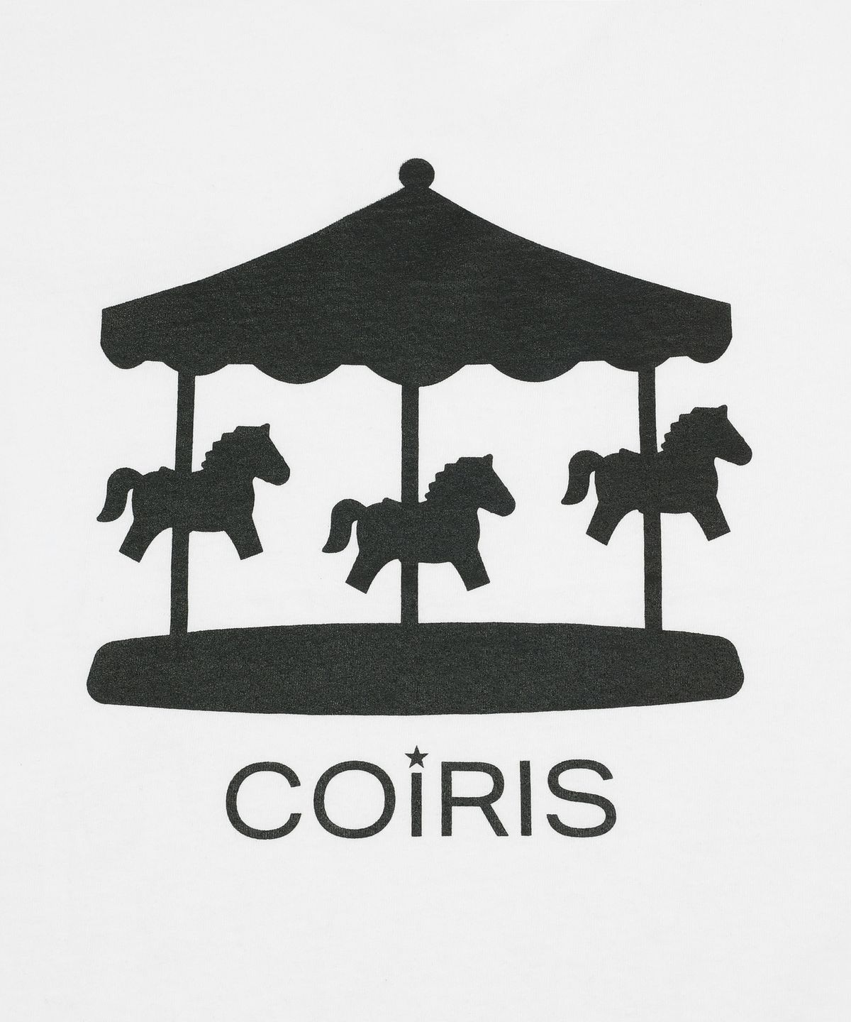 코이리스(COIRIS) 캐러셀 그래픽 반팔 티 (4컬러)