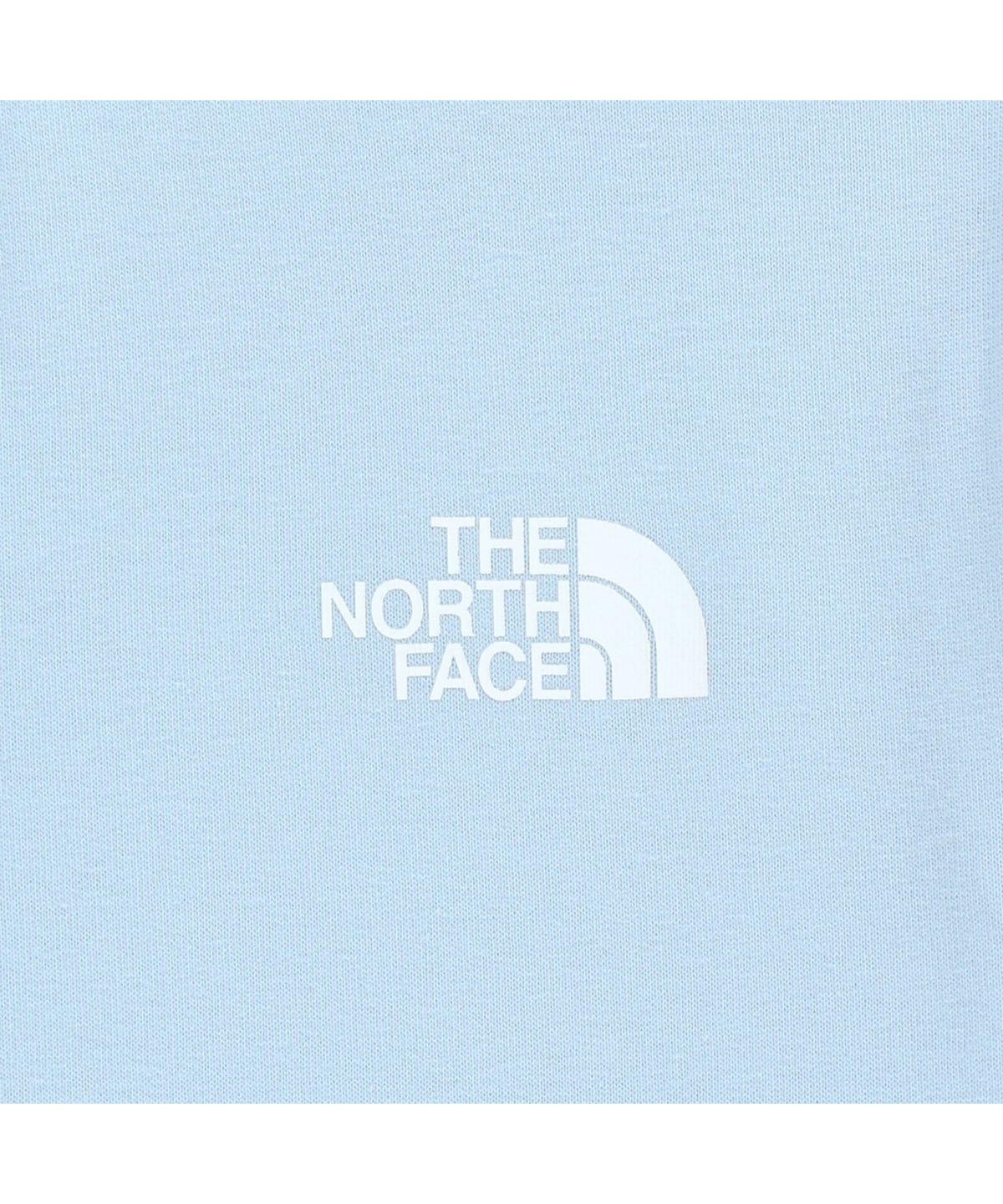 노스페이스(THE NORTH FACE) NT7US31L 화이트라벨 여성 하프돔 반팔 티 LIGHT BLUE