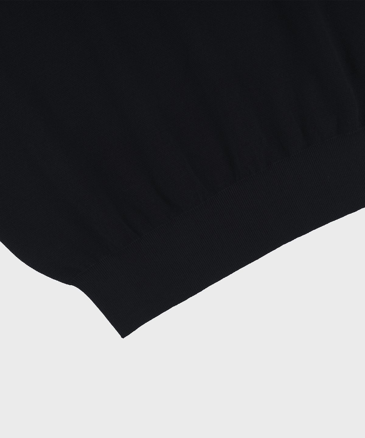 벨리프(BELLIEF) Essential Hard Twist Cotton Short Sleeve Polo Knit (Navy)