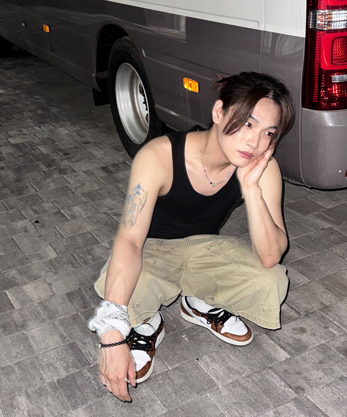 무븐(MOOVN) 버뮤다 워크웨어 카펜터 팬츠 쇼츠 샌드 베이지