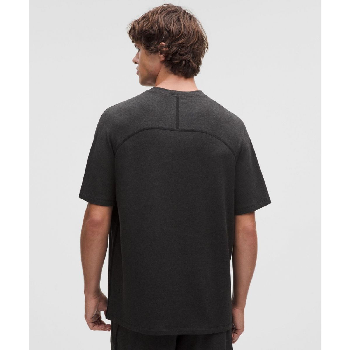 룰루레몬(LULULEMON) 비캄 릴랙스 핏 숏슬리브 셔츠  HBLK