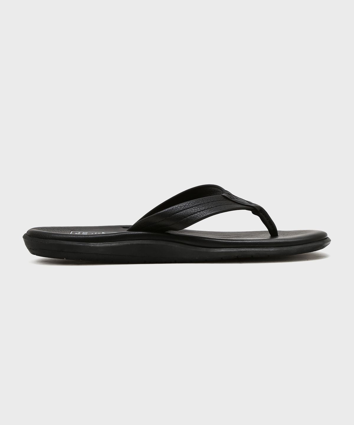 아일랜드 슬리퍼(ISLAND SLIPPER) 남여공용 블랙 클래식 레더 Y 슬라이드