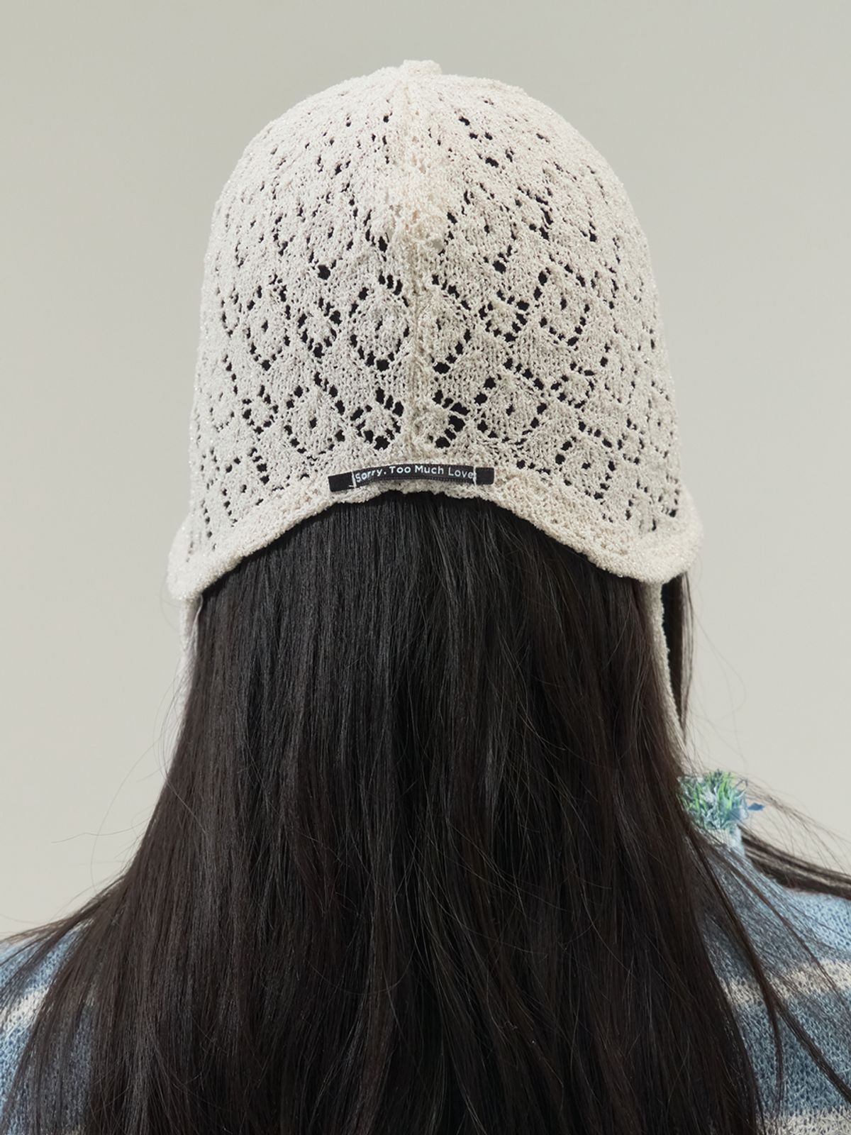쏘리, 투 머치 러브(SORRY, TOO MUCH LOVE) Vintage Summer Lace Hat_Cream