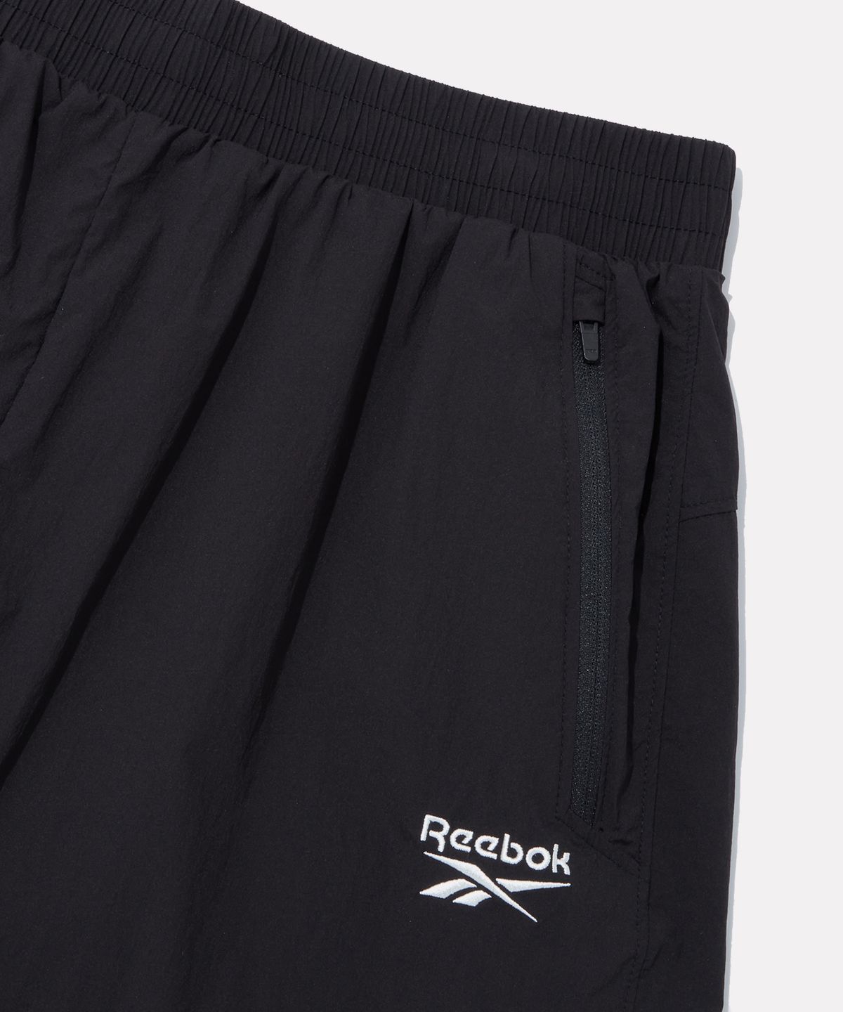 리복(REEBOK) 그리드 패턴 퍼포먼스 쇼츠 - 블랙