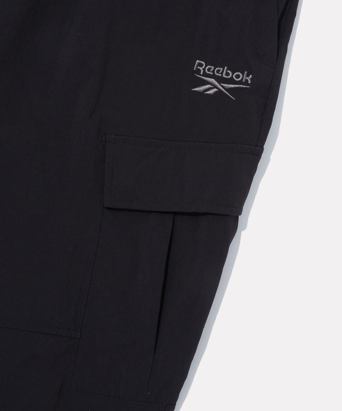 리복(REEBOK) 스트레치 조거 팬츠 - 블랙