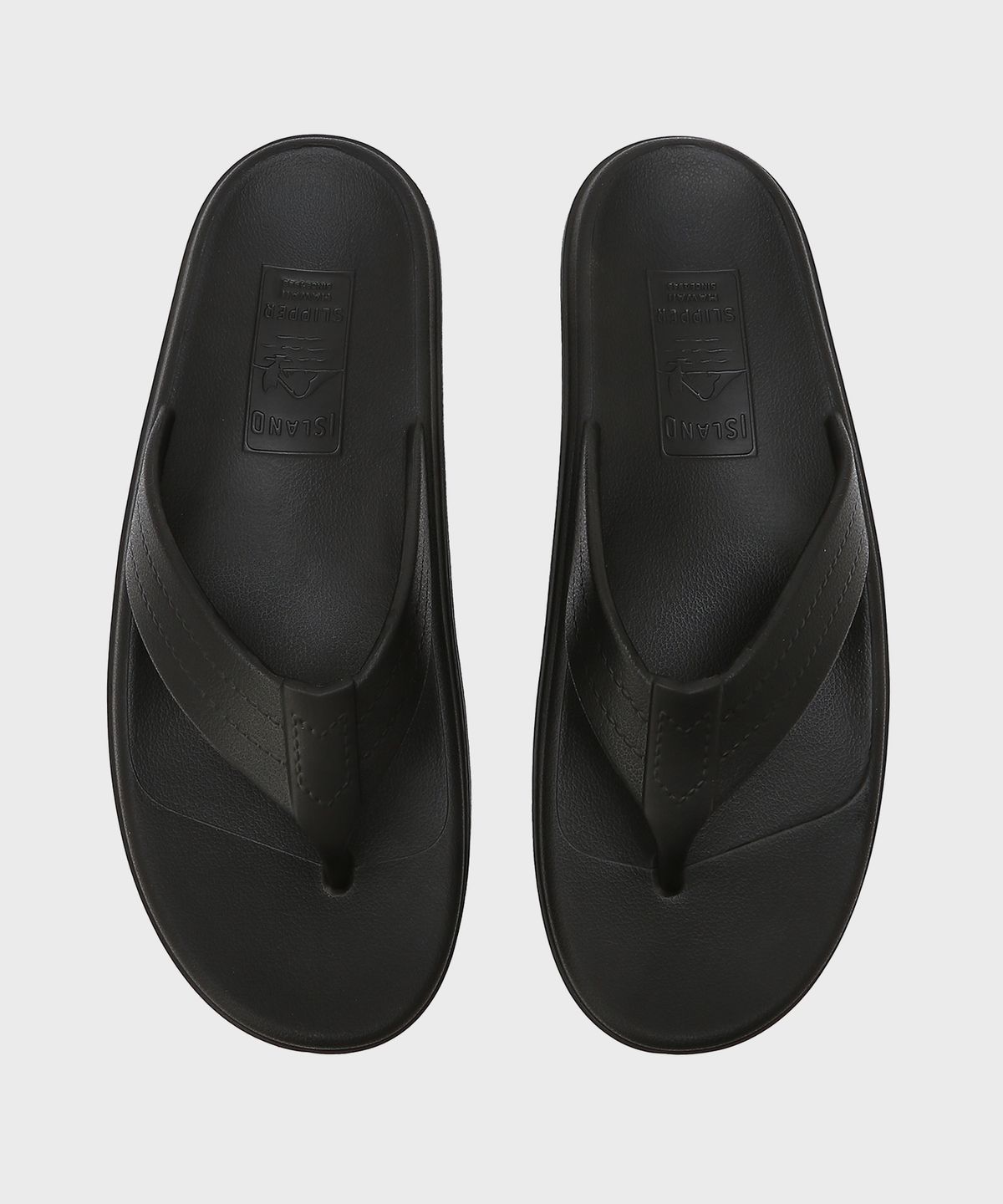아일랜드 슬리퍼(ISLAND SLIPPER) 남여공용 블랙 EVA Y 슬라이드