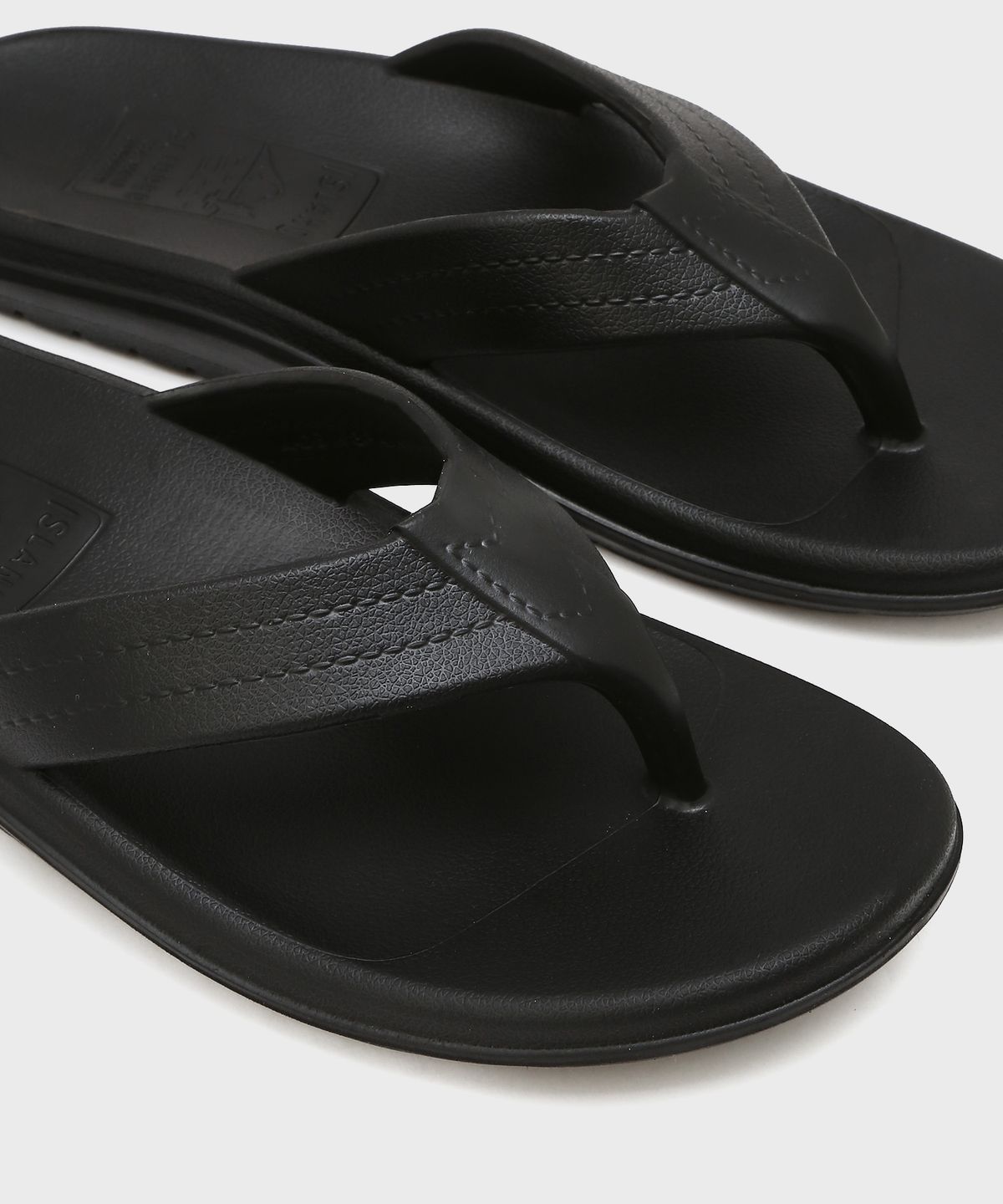 아일랜드 슬리퍼(ISLAND SLIPPER) 남여공용 블랙 EVA Y 슬라이드
