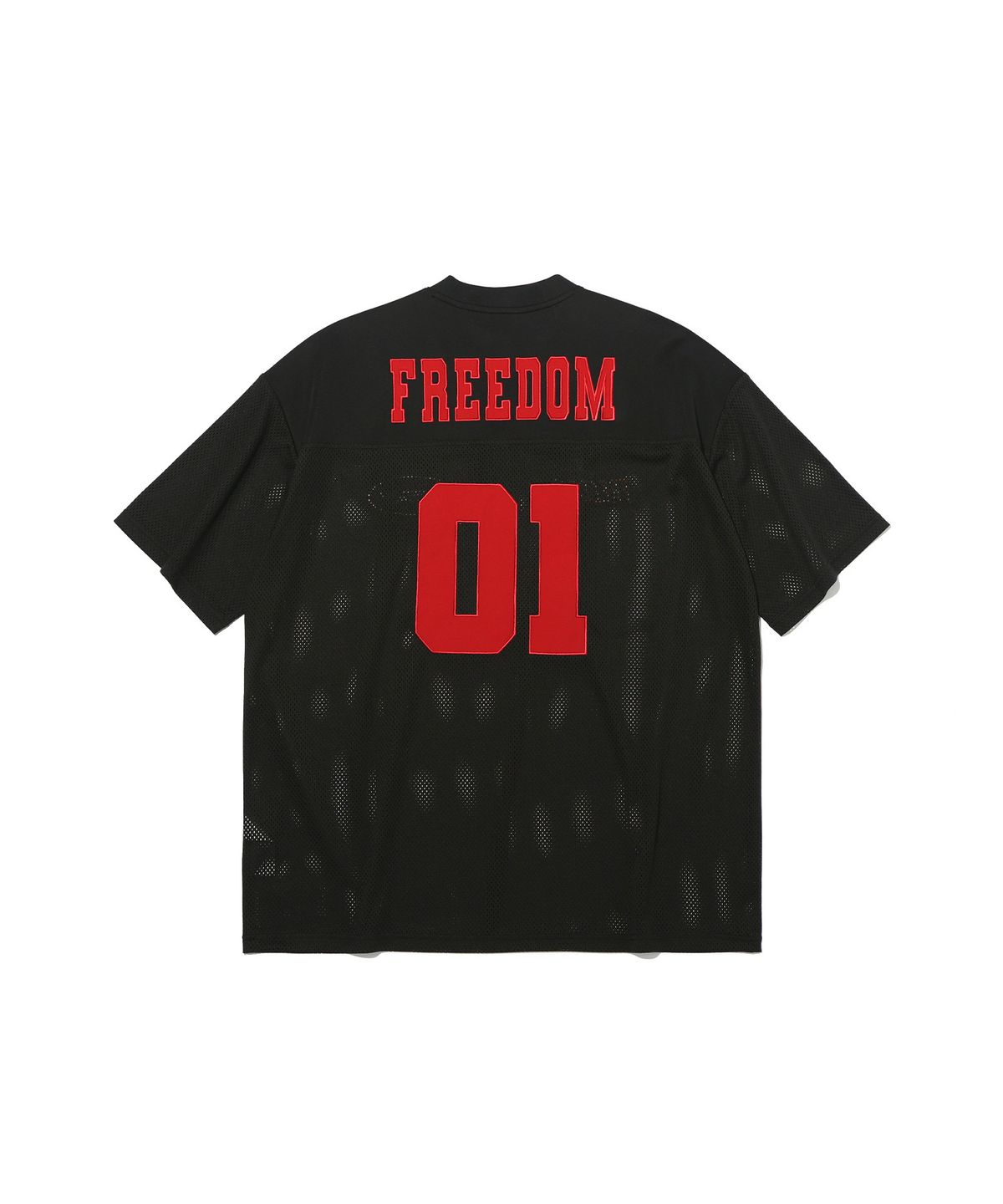 프리덤(FREEDOM) 프리덤 메쉬 럭비 져지 (블랙/레드)