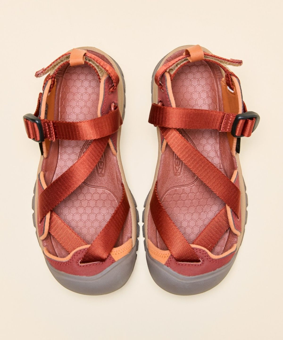 킨(KEEN) [OPEN YY x KEEN] 제라포트 II 여성 샌들 BURNT HENNA