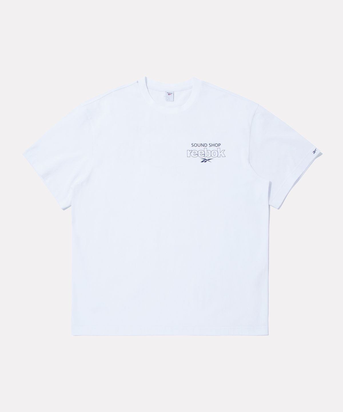 리복(REEBOK) [리복x발란사] OG 로고 반팔티 - 화이트