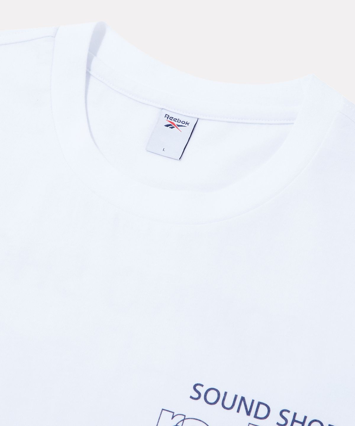 리복(REEBOK) [리복x발란사] OG 로고 반팔티 - 화이트
