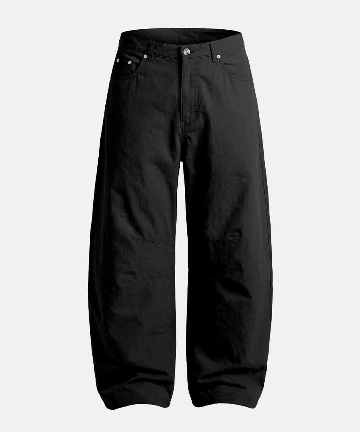 배드블러드(BADBLOOD) Contour Lightweight Curved Fit Pants - Black