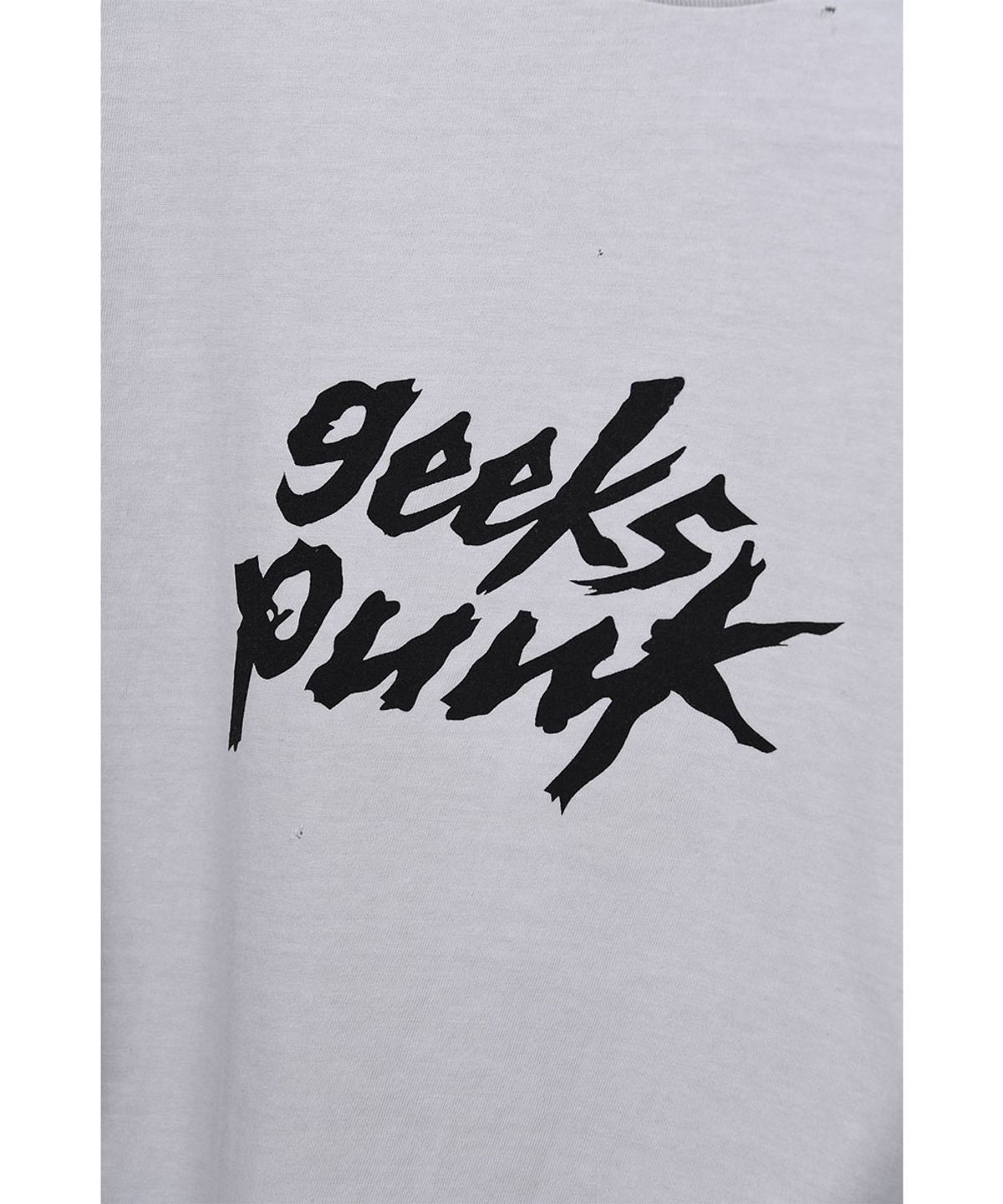 더 긱스(THE GEEKS) Geeks punk long sleeves - White