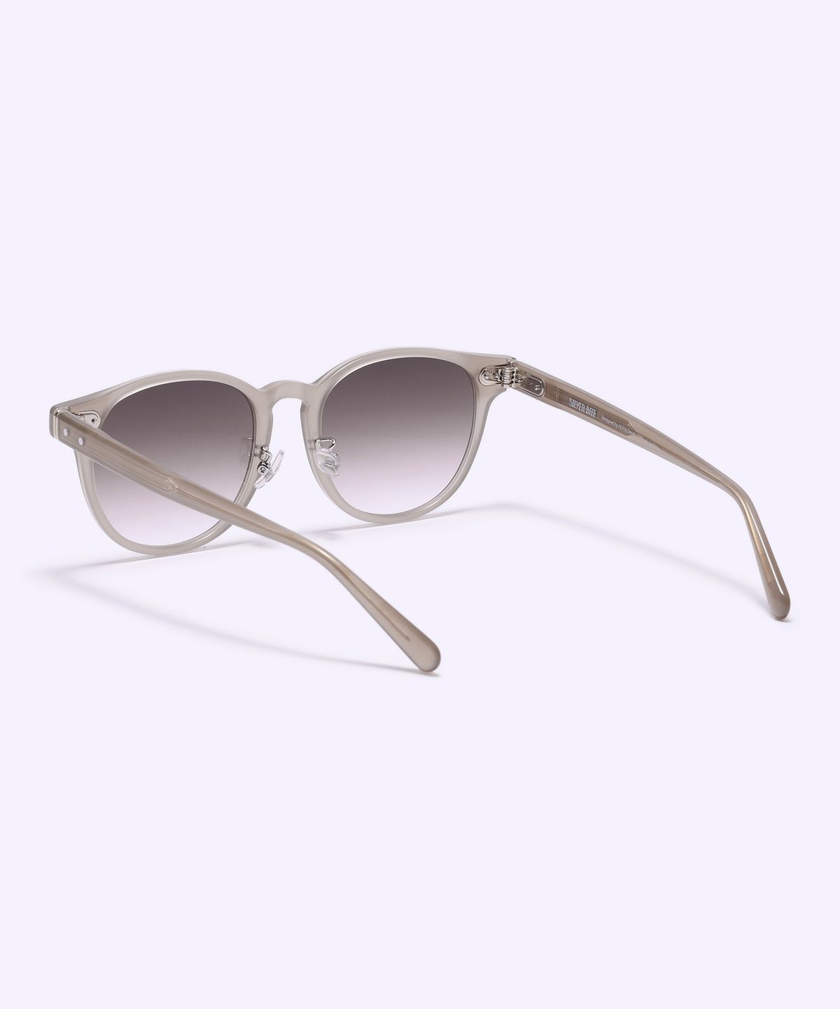 알로아이웨어(ALO EYEWEAR) [SILVERBITE] SBS1602 2121G 아세테이트 라운드 베이지 선글라스