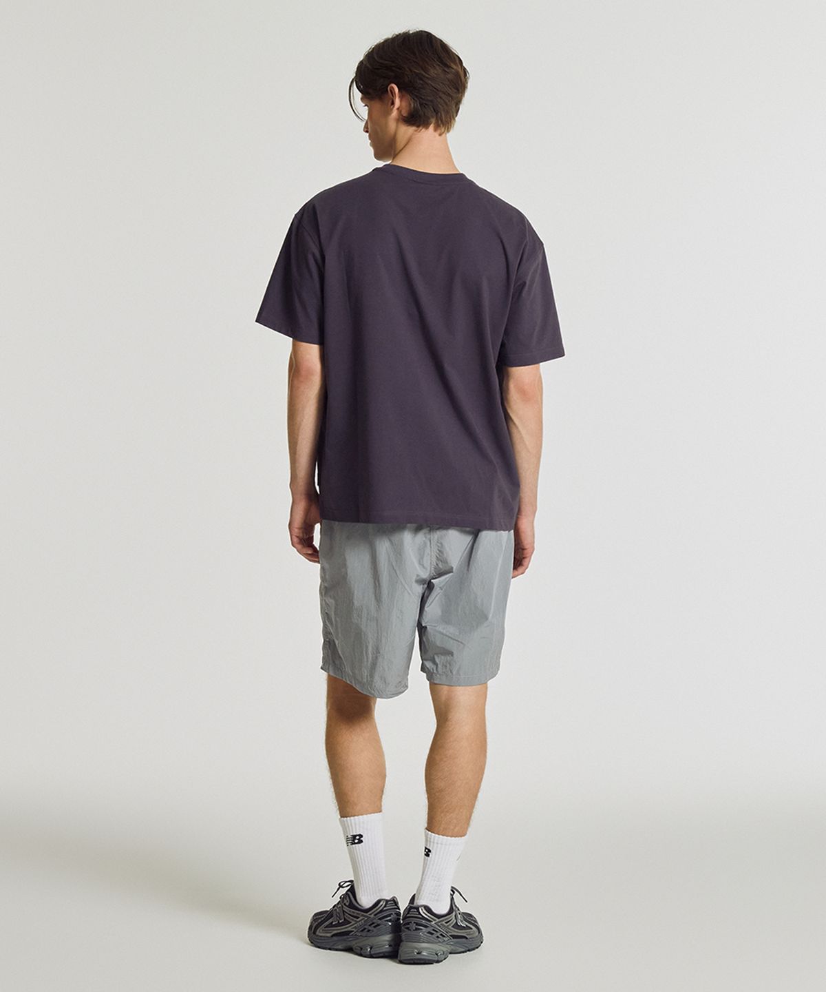 뉴발란스(NEW BALANCE) NBNEG31703 / UNI 트랙스터 반팔티 (PURPLE)
