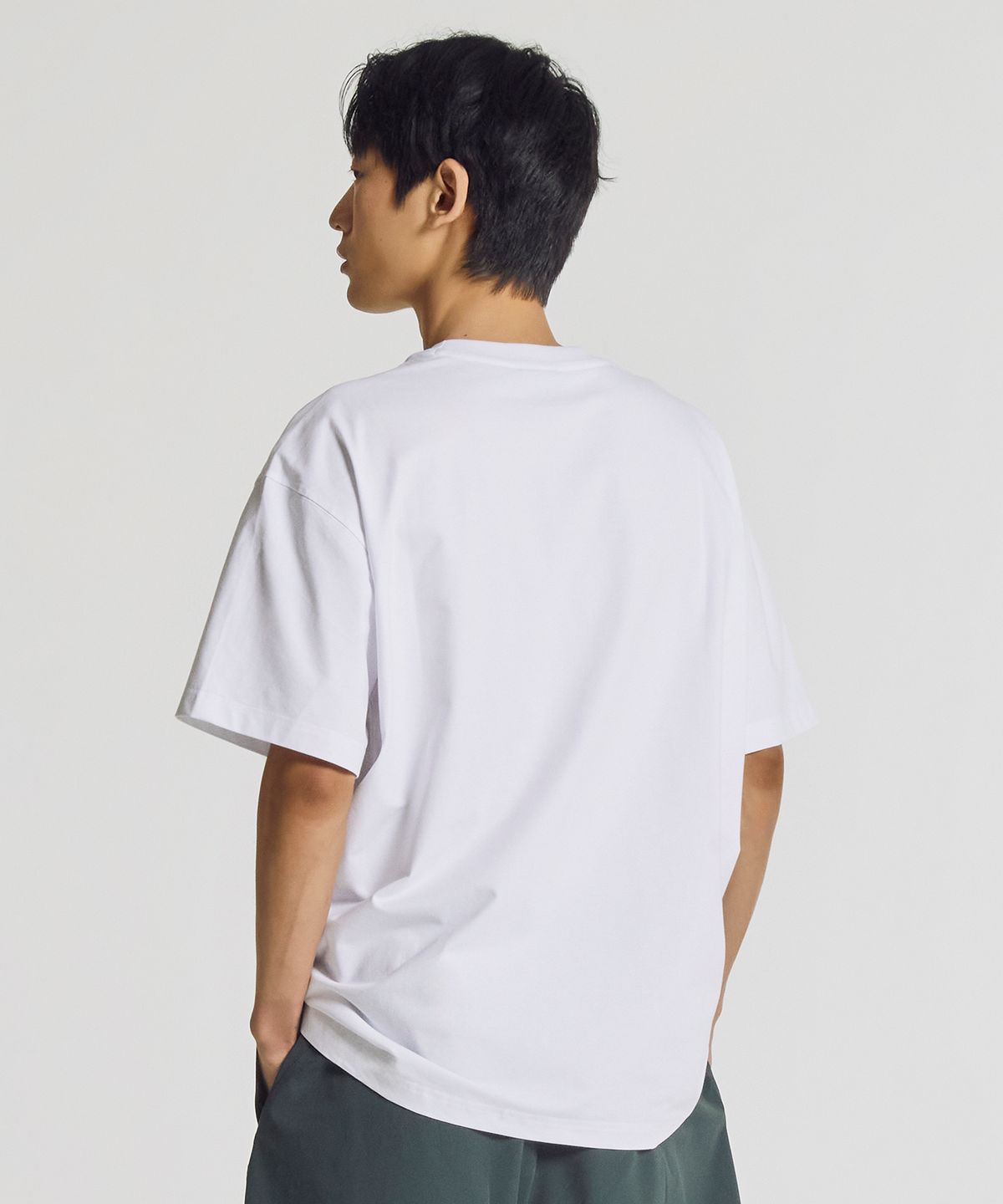 뉴발란스(NEW BALANCE) NBNEG31703 / UNI 트랙스터 반팔티 (WHITE)