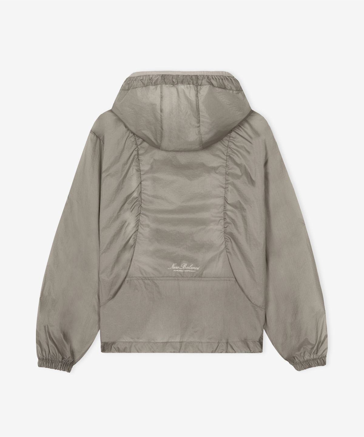뉴발란스(NEW BALANCE) NBNAG2W522 / WOMEN 브리즈라이트 초경량 셔링 우븐자켓 (DARK BEIGE)