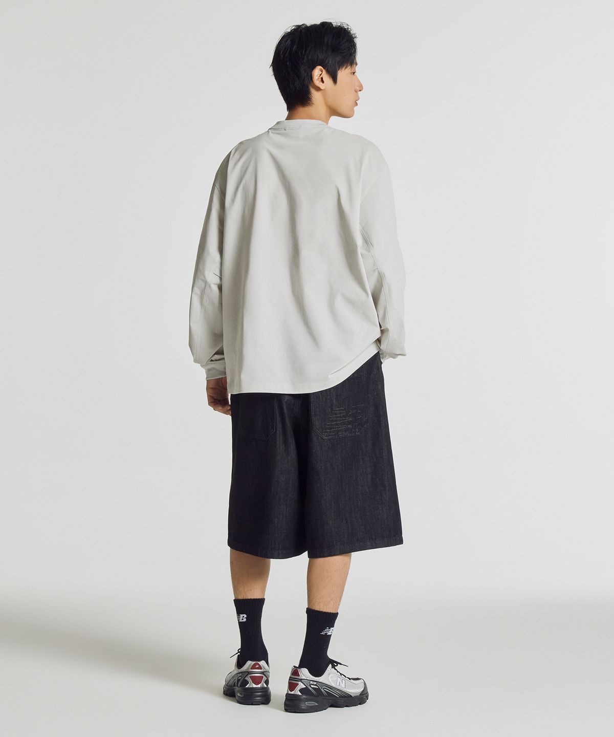 뉴발란스(NEW BALANCE) NBNDG31713 / UNI 에어 라이트 슬리브 티셔츠 (L/GRAY)