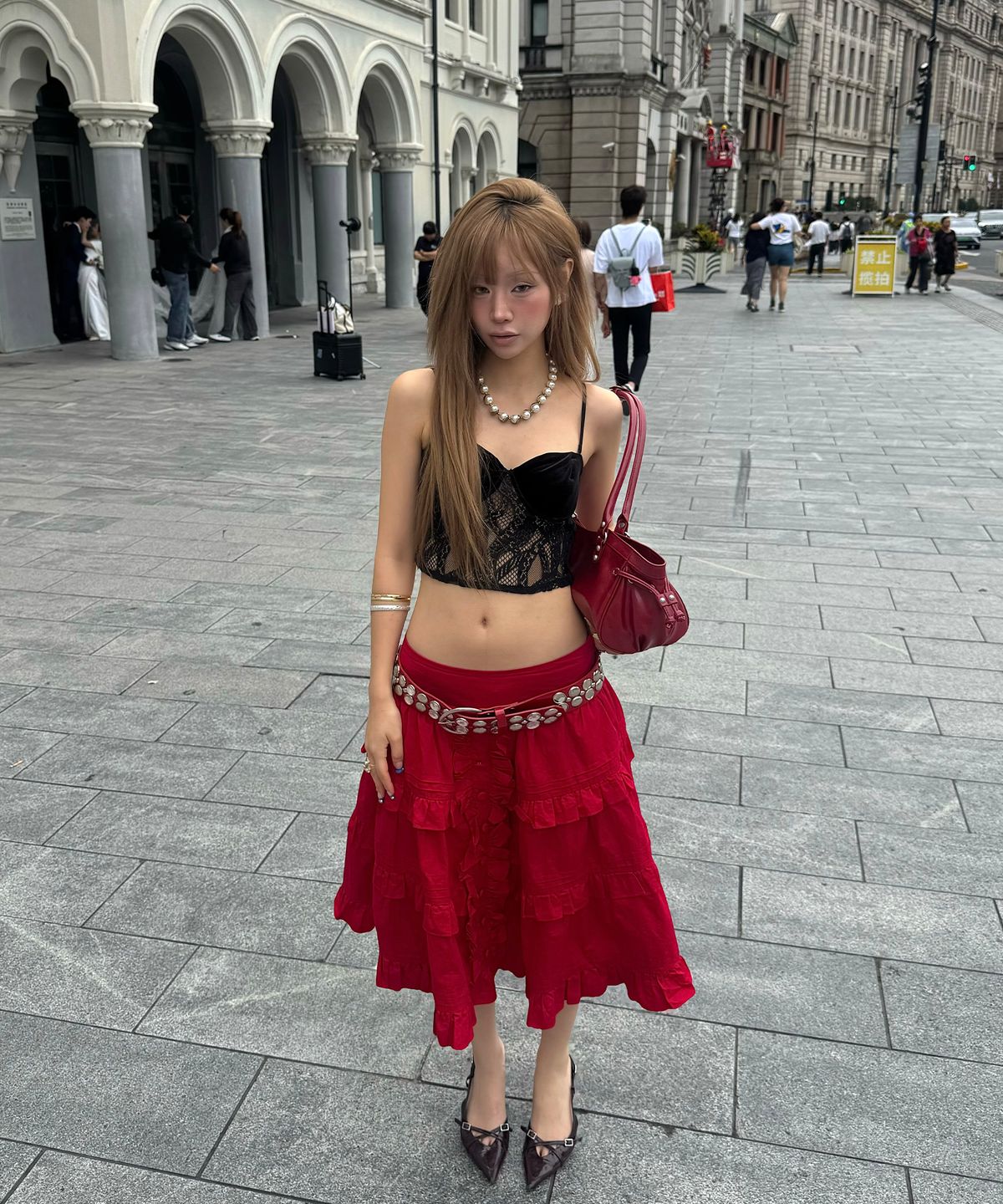 더엘라(THEELLA) NAOMI BAG (RED)