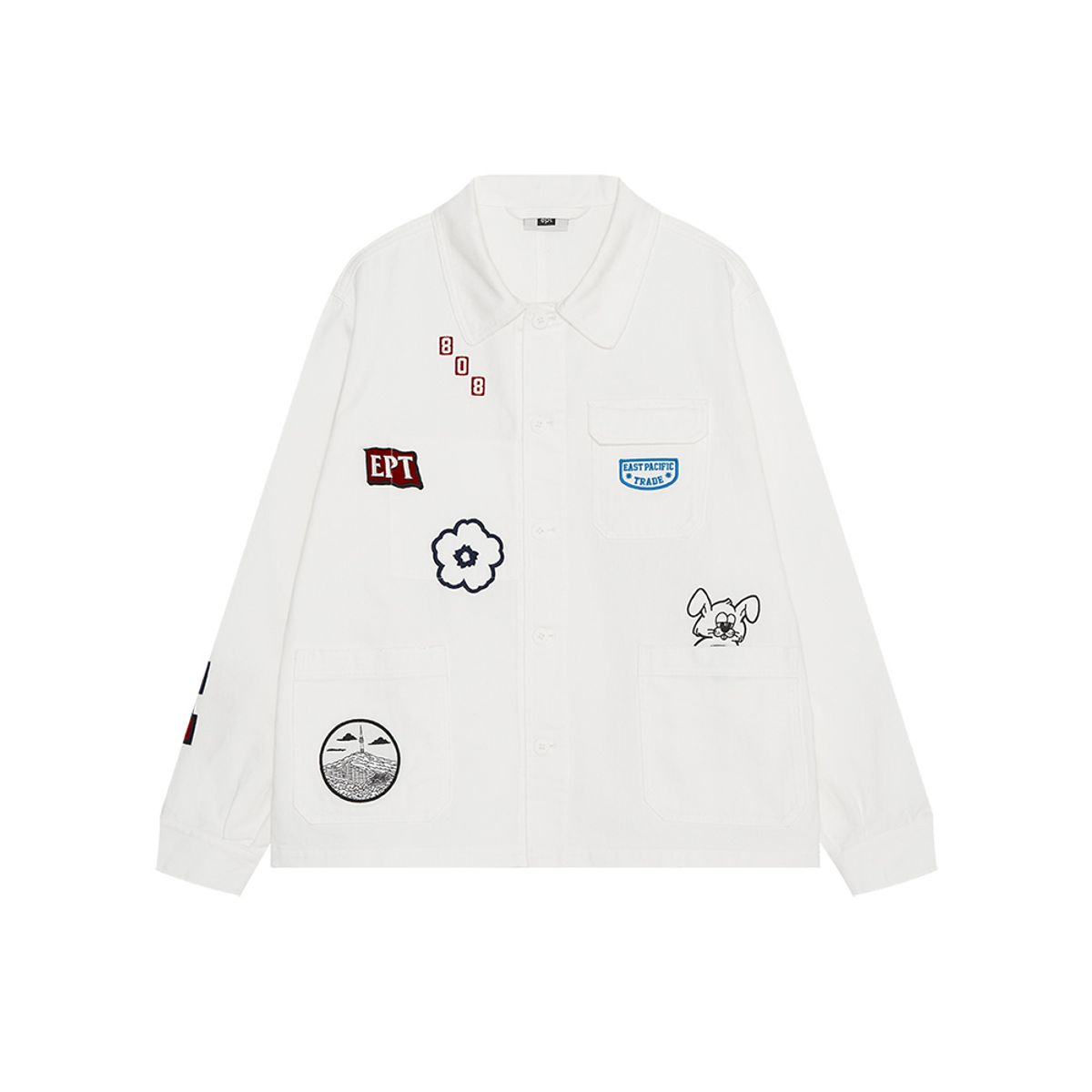 이피티(EPT) FRENCH WORK JACKET (IVORY)