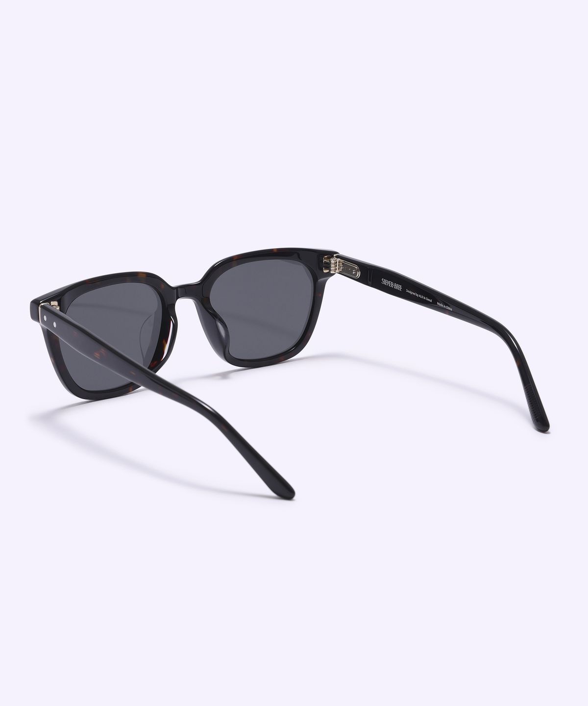 알로아이웨어(ALO EYEWEAR) [SILVERBITE] SBS1603 1818G 플랫바 스퀘어 톨토이즈 선글라스