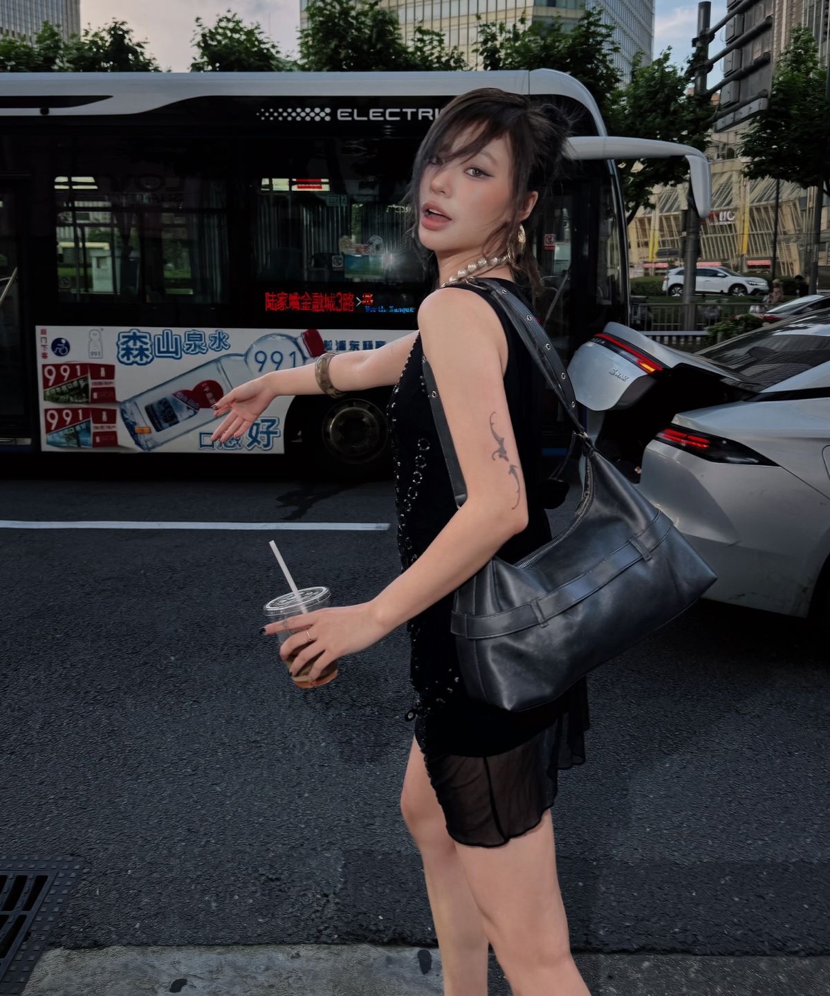더엘라(THEELLA) SOPHIE BAG (CHARCOAL)