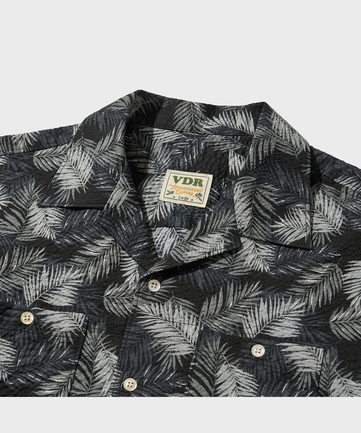 비디알(VDR) HAWAIIAN SHIRT [Black]