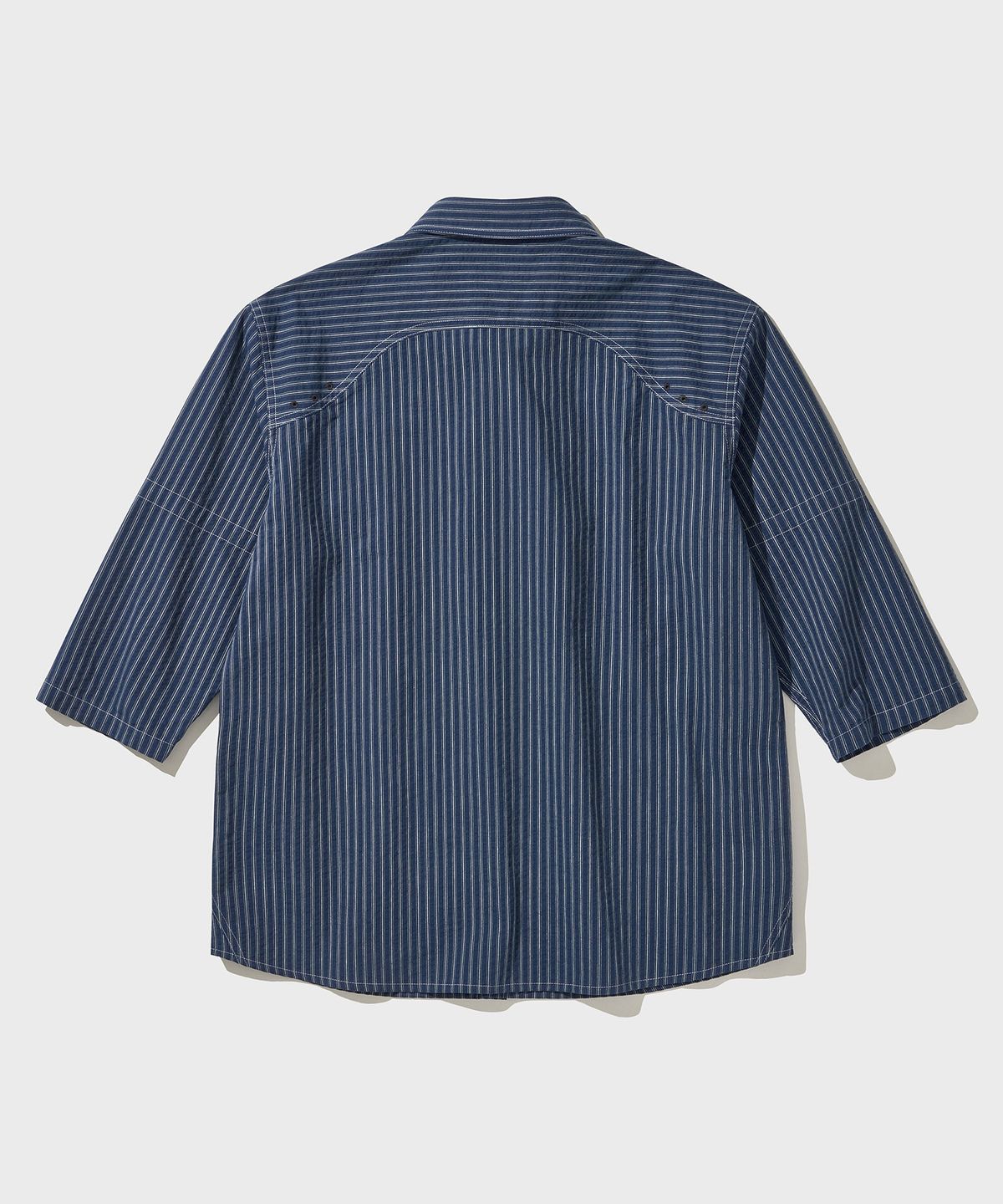 비디알(VDR) OLD SHUTTLE WORK SHIRT [Indigo]