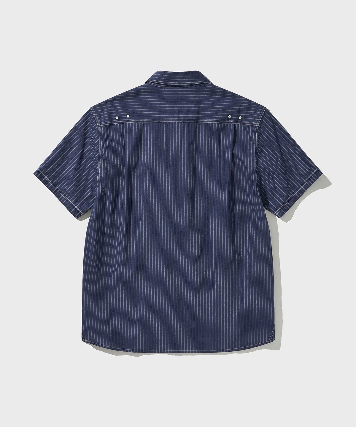 비디알(VDR) OLD LOOM D-POCKET SHIRT [Indigo]