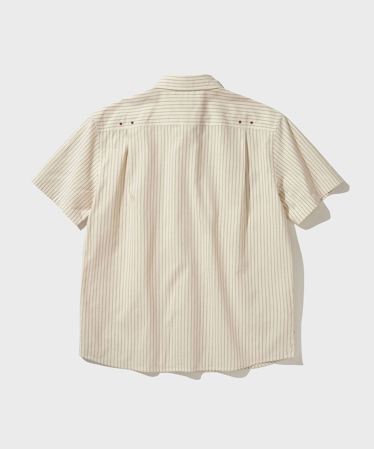 비디알(VDR) OLD LOOM D-POCKET SHIRT [Ivory]