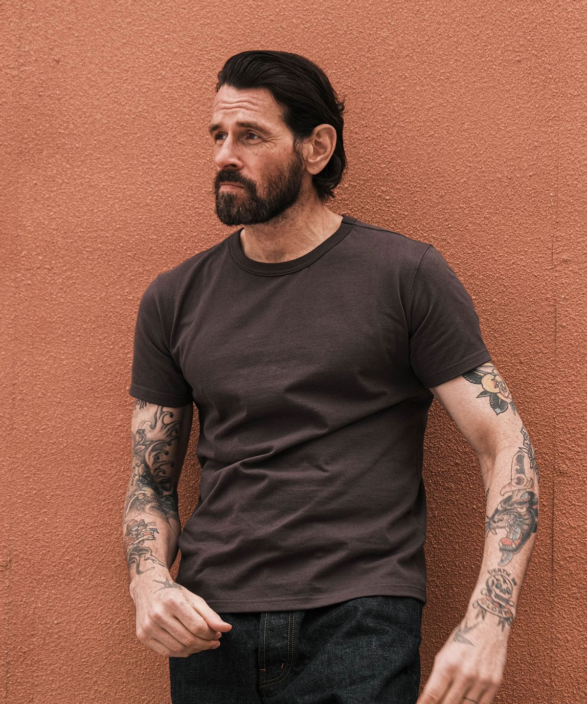 비디알(VDR) 1950’s Athletic T-Shirt [Stone Gray]