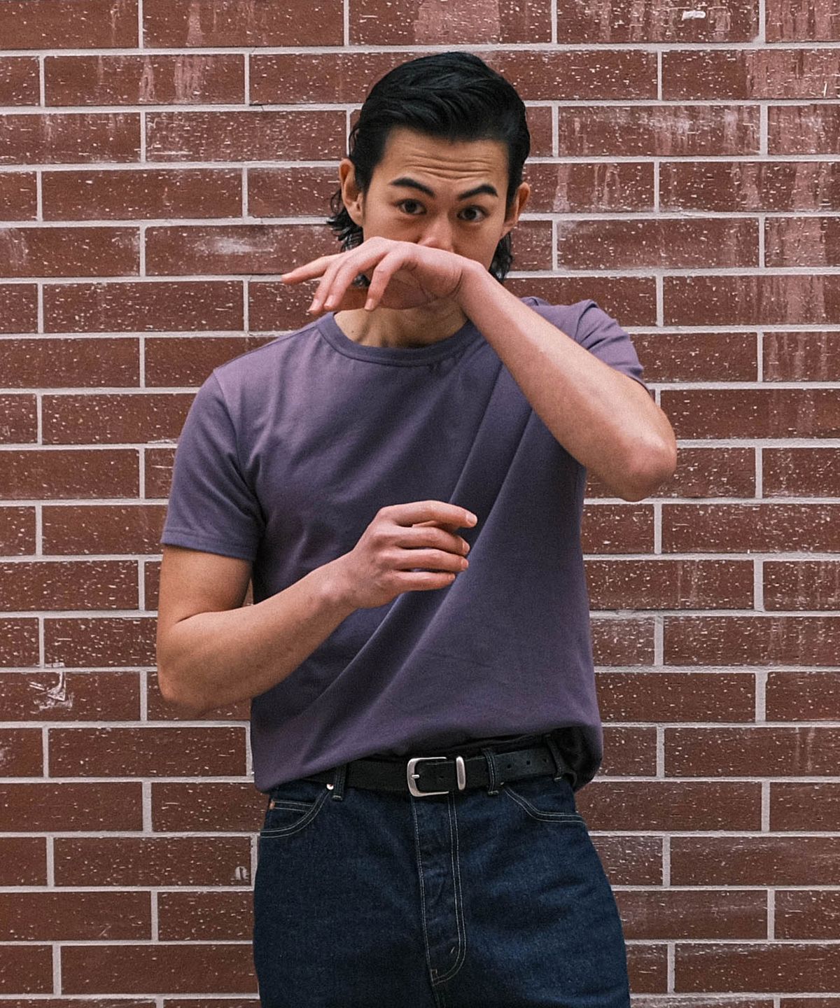 비디알(VDR) 1950’s Athletic T-Shirt [Vintage Purple]
