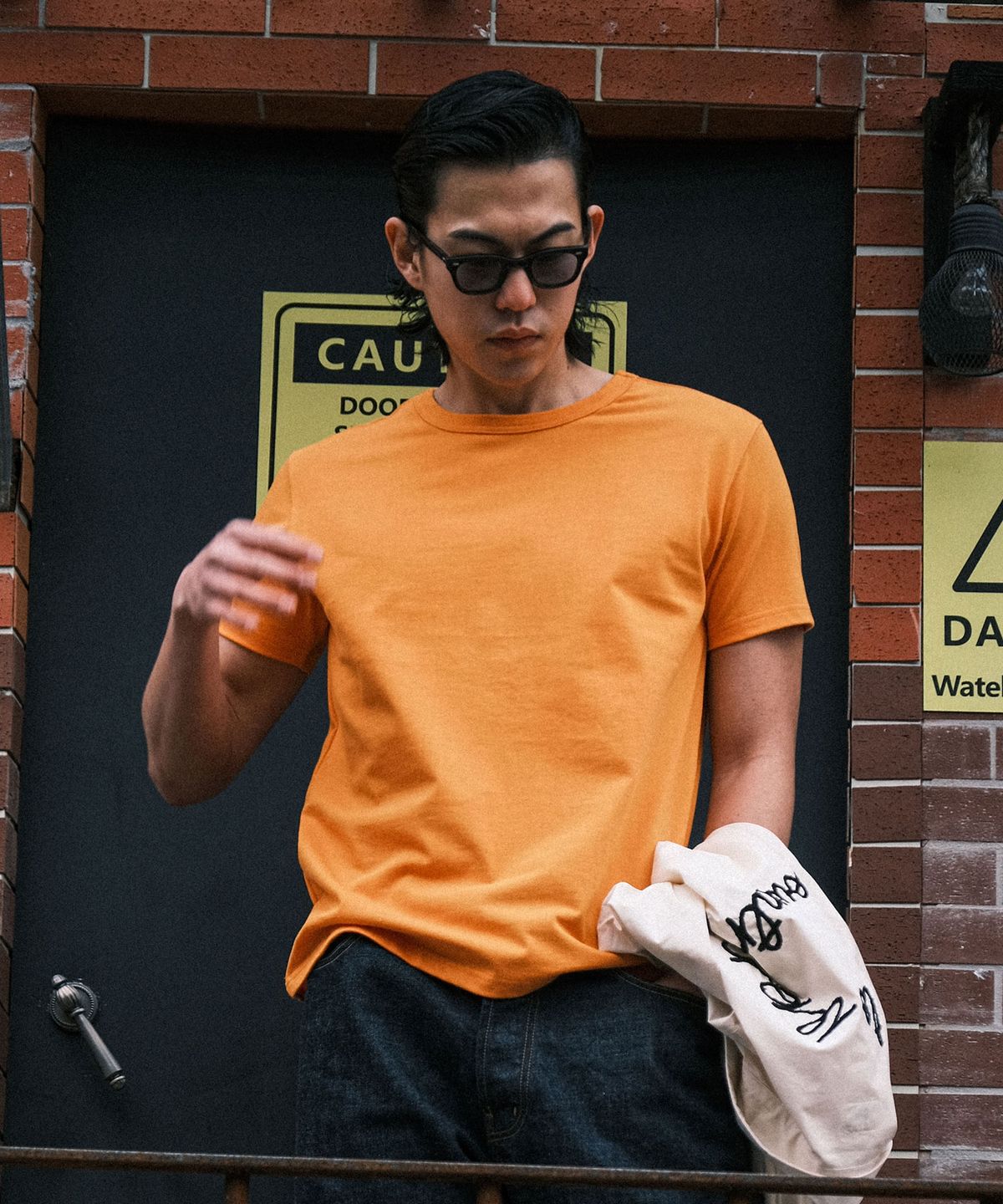 비디알(VDR) 1950’s Athletic T-Shirt [Flame Orange]